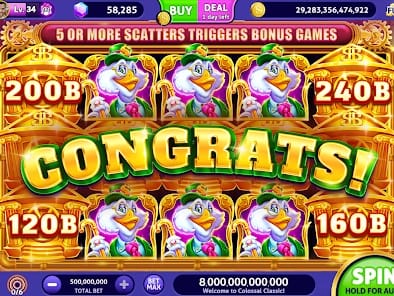 Big Win Jackpot Animation